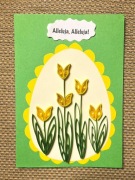 Kartka WIELKANOCNA, ręcznie robiona, quilling