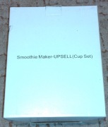 Kubki pojemniki z przykrywką do smoothie 5 szt.