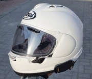 Kask ARAI RX7V rozm L 59-60  biała perła diamond-white bdb