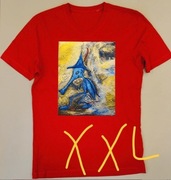 Koszula męska Czerwona Lars Lilholt Band – Tour T-shirt 2024 Nowa XXL