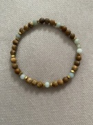 Bransoletka ze złotym hematytem