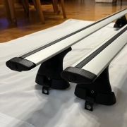 Bagażnik dachowy aluminiowy Amos KOALA K-O 1,2m Alfa 156, VW Passat