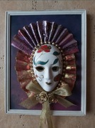 Pamiątka z Wenecji XXw. Maska Wenecja.