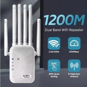 Wzmacniacz Wi-Fi 1200 mb/s dwuzakresowy 2.4G 5G