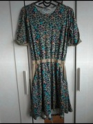 Sukienka w panterkę Reserved r. 146
