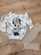 komplet dziewczęcy myszka miki 110/116 bluza leginsy 
