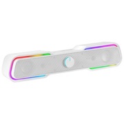 Soundbar Mars Gaming MSBXW Biały 10W Głośnik RGB do Komputera BLUETOOTH