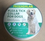 Obroża przeciwpchelna i przeciw kleszczom