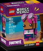 NOWE LEGO Brickheadz Fortnite 40728 Bombowe Barwy - Brite Bomber