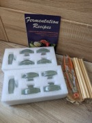 Zestaw szklanych obciążników fermentacyjnych 