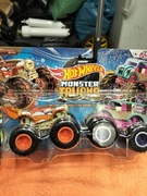Hot wheels monster trucks carbonator XXL zestaw 2 autek resortów nowy 