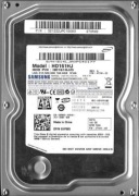 Dysk twardy SAMSUNG SPINPOINT S166 160GB 7.2K 8MB SATA II 3.5''