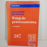 Wstęp do prawoznawstwa. Piotr Winczorek, Tomasz Stawecki