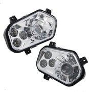 Polaris scrambler sportsman reflektory led lampa