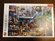 Trefl Puzzle 6000 Stacja Kolejowa