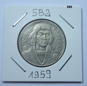 10 zł Mikołaj Kopernik z 1959 roku menniczy blask    nr.582