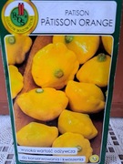 Dynia Patison 'Pâtisson Orange'