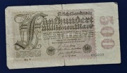 500 milionów marek 1923 - Niemcy - inflacja