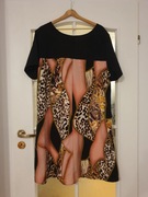 Sukienka przewiewna kolorowa