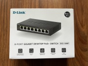 D-Link | 8-portowy przełącznik Gigabit PoE (4xPoE) | DGS-1008P