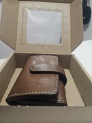 PORTFEL MĘSKI ZE SKÓRY Ręcznie szyty