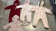 3 x kombinezon plus kurtka dla dziewczynki
