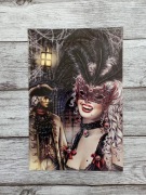 Oryginalny plakat zdjęcie Karnawał Victoria Frances Wenecja goth gothic 