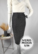 Elegancka ołówkowa spódniczka damska Vero Moda S 36 wyjściowa dopasowana