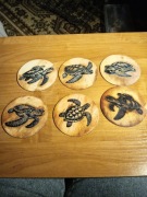 Podstawki pod kubek Żółwik 