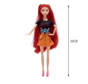 DEMON HUNTERS LALKA MIRA KPOP ŁOWCZYNIE DEMONÓW MIRA LALKA ŚPIEWA 30 cm