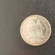 100 zł Mieszko i Dąbrówka 1966 rok srebro Ag