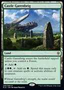 MTG Magic the Gathering - Castle Garenbrig FOIL