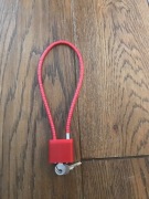 Kłódka do broni czerwona