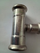 Trójnik 22 / 15 / 22 Kan-Therm Inox