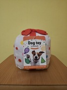 Pluszowa zabawka dla psa – "prezent"