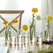 cylinder szklany wazon tuba fi 8cm