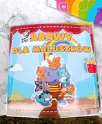 Zabawy dla maluchów – edukacyjna książeczka z elementami na rzepy
