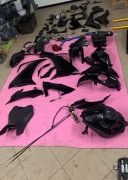 Owiewki Lagi Silnik Lampa Części Yamaha R125 2019-2022 