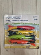 Playground RYBKI DO NURKOWANIA ZABAWKA WODNA 4 szt.