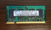Pamięć Samsung DDR2 512MB