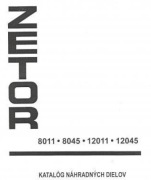 Katalog części Zetor 8011, 8045, 12011, 12045 