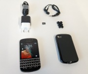 Kolekcja BlackBerry Q10  Black SQN100-3 4G LTE  Dodatki 16GB
