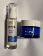 Lacura Kaviar Zestaw Krem Nocny + Serum z kawioru NOWE