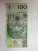 Banknot 100 zł 666 0000 UNIKAT