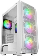 Mars Gaming MC-KX Biały Obudowa E-ATX Gaming 5xARGB CPU FREEZER Mesh