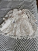 Sukienka firmy Christopher 6710 w kolorze ecri 