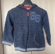 Bluza z kapturem, na zamek, r.116 (6lat)