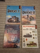 Janusz Ledwoch. Militaria, Panzer 1 , 2 ,Pzkpfw V Panther, Blitzkrieg 