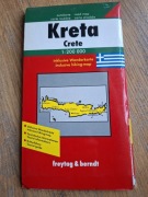 Creta Kreta 1: 200 000 mapa