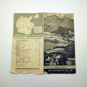 Mapa drogowa firmy Shell SCHLESIEN Straßenkarte Nr. 14